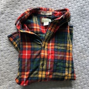 L.L. BEAN FLANNEL